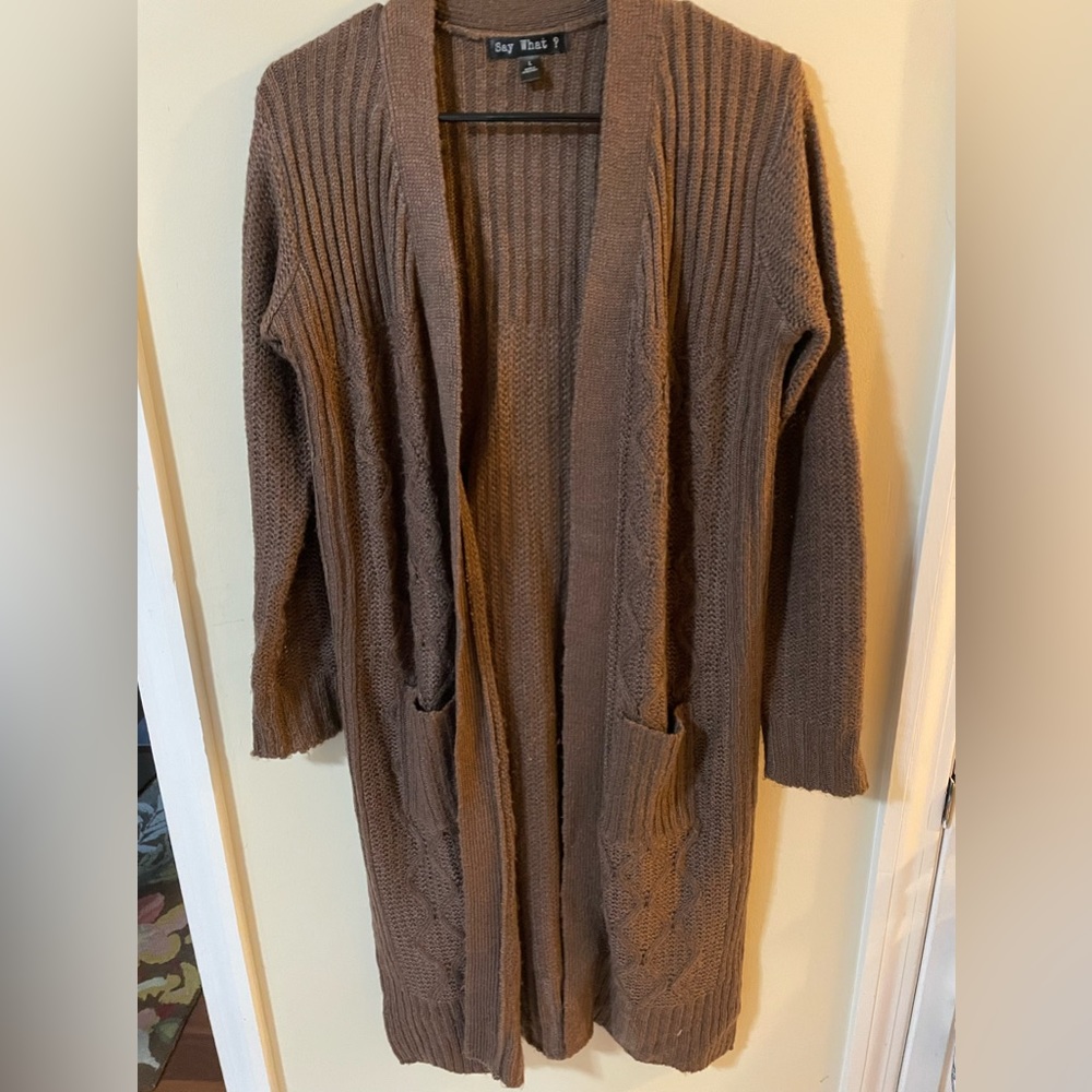 Cardigan sweater